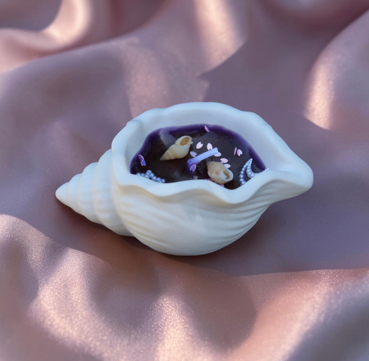 Bougie coquillage - Menthe